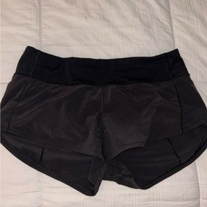 LULULEMON speed up shorts